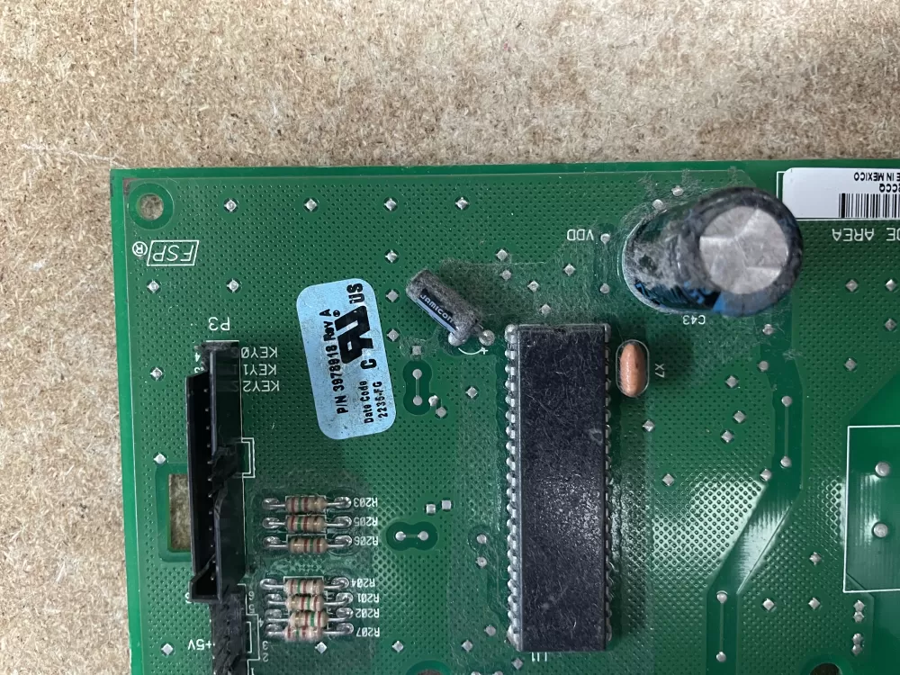 Kenmore Whirlpool 3978918 Dryer Control Board AZ9306 | KM1344