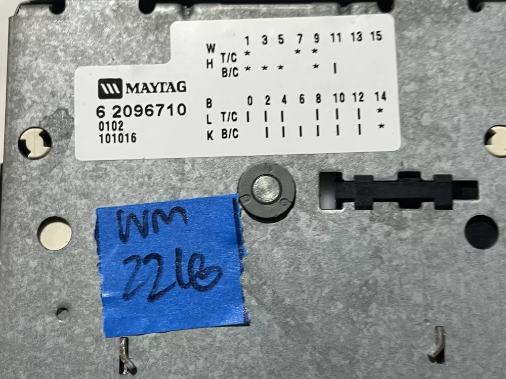 Maytag 6 2096710 62096710 Washer 209710 Timer 209710 209710 AZ138634 | Wm2216
