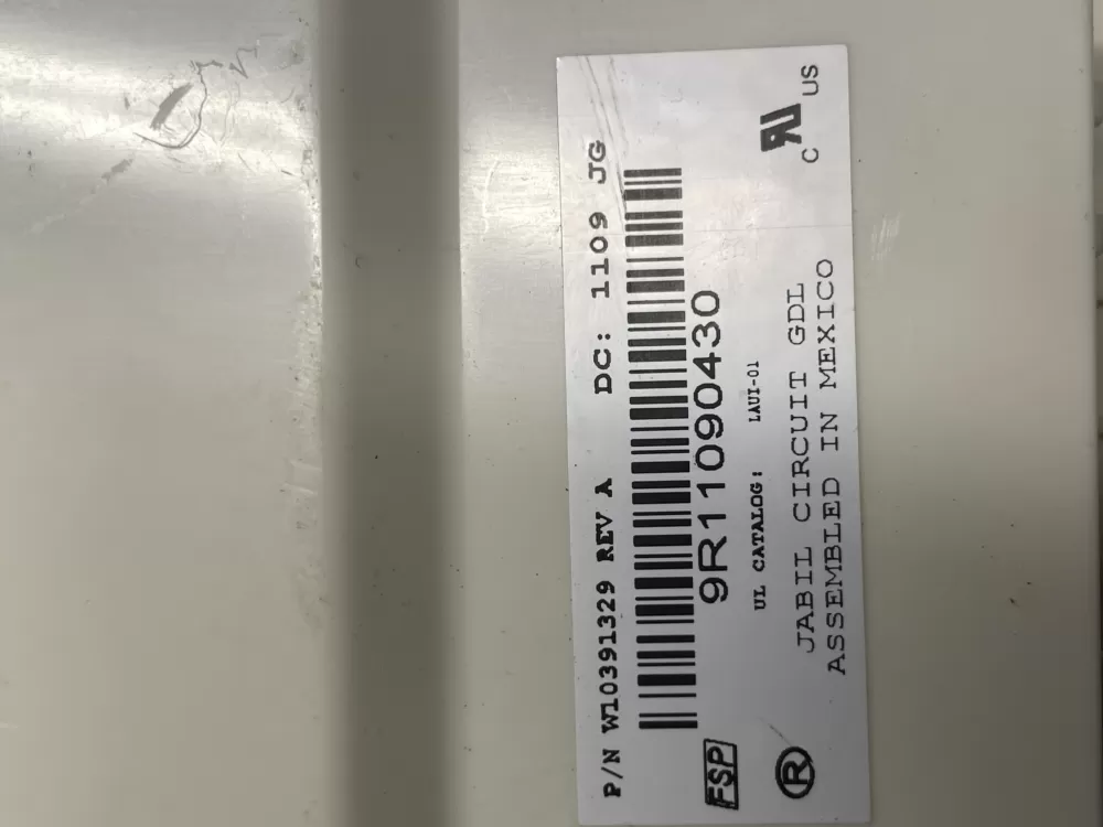 Whirlpool W10391329  Control Board Display AZ35766 | Wm447