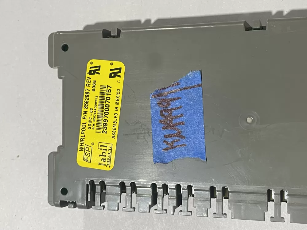 Kenmore KitchenAid W10084141 Dishwasher Control Board AZ123443 | KM499