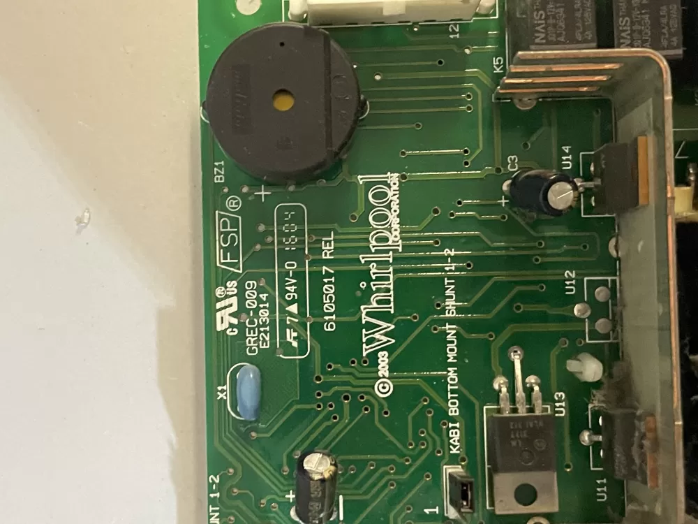 2223443 Whirlpool Refrigerator Control Board - Part # 2223443 AZ123485 | KM467