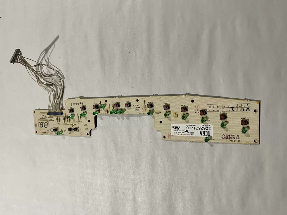 GE 165D7803P001  WD21X10378  165D7803P003  109820945  8RF4B10210500 Dishwasher Control Board