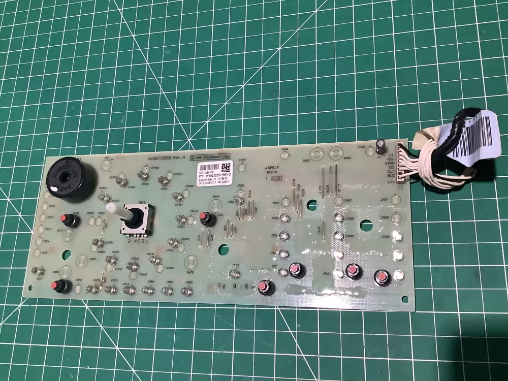 Whirlpool W10272650  W10252252 Washer Main Control Board