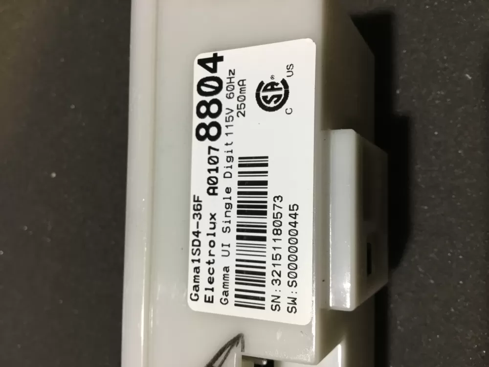 Frigidaire A01078804 242207704 Refrigerator UI Control Board AZ78416 | NR637