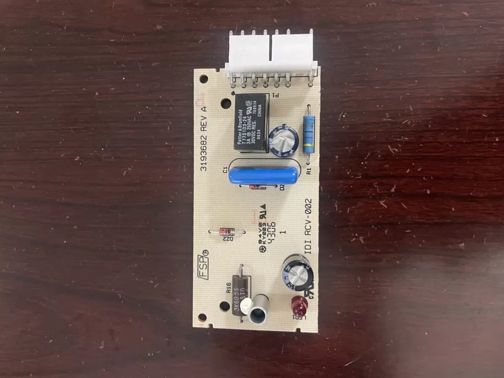 Whirlpool  Kenmore  Maytag  KitchenAid W10757851  AP5956767  W11629974  4389102  2198585  2198586  2220398  2220402  2255114  3452789  4388635  4389102R  PS10064583  TJ4389102R  W10193666  W10193840  W10290817 Refrigerator Ice Control Board