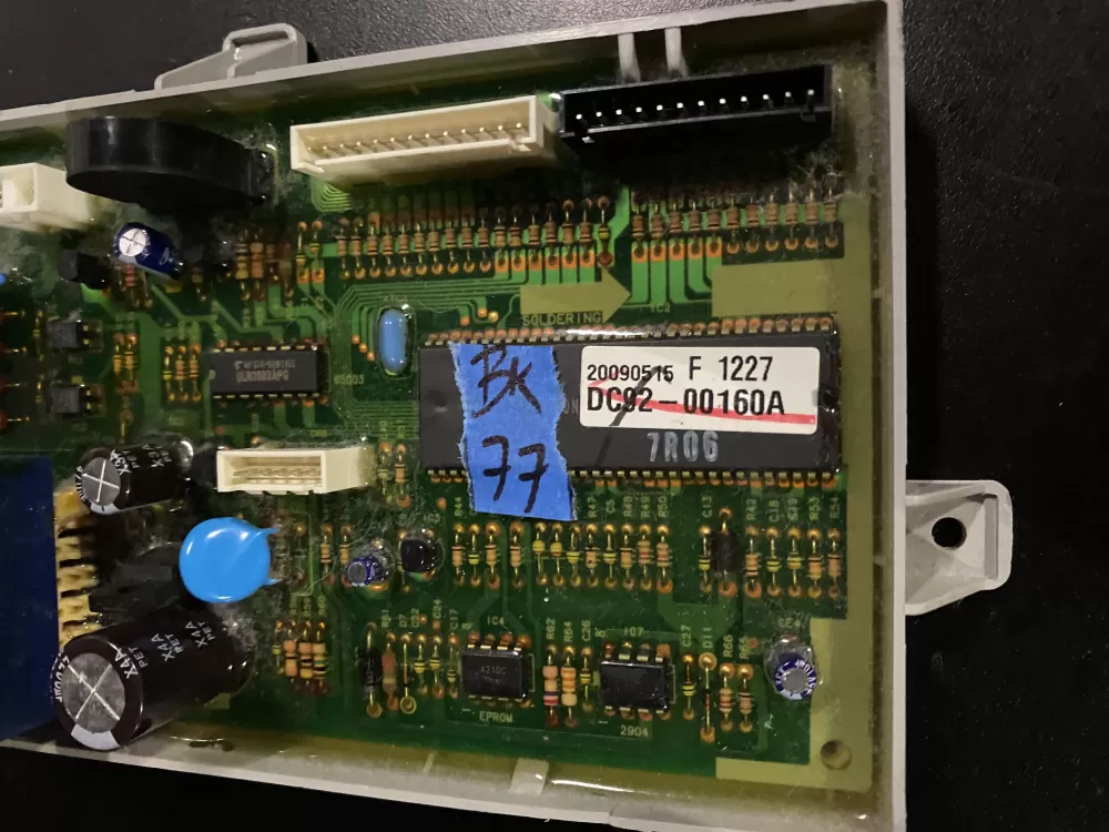 Samsung DC92-00160A Dryer Electronic Control Board AZ26120 | BK77
