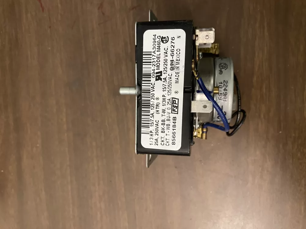 Whirlpool 8566184A 8566184 WP8566184 AP6013380 8566184R PS11746606 Dryer Timer