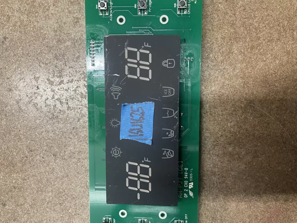 Samsung DA41 00475F Refrigerator Control Board Display AZ13400 | KM1625