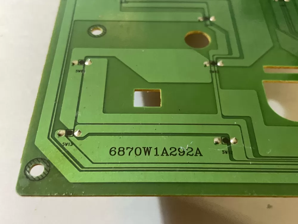 LG 6871W1S292A 6870W1A292A Microwave Oven Control Board AZ109184 | Wm174
