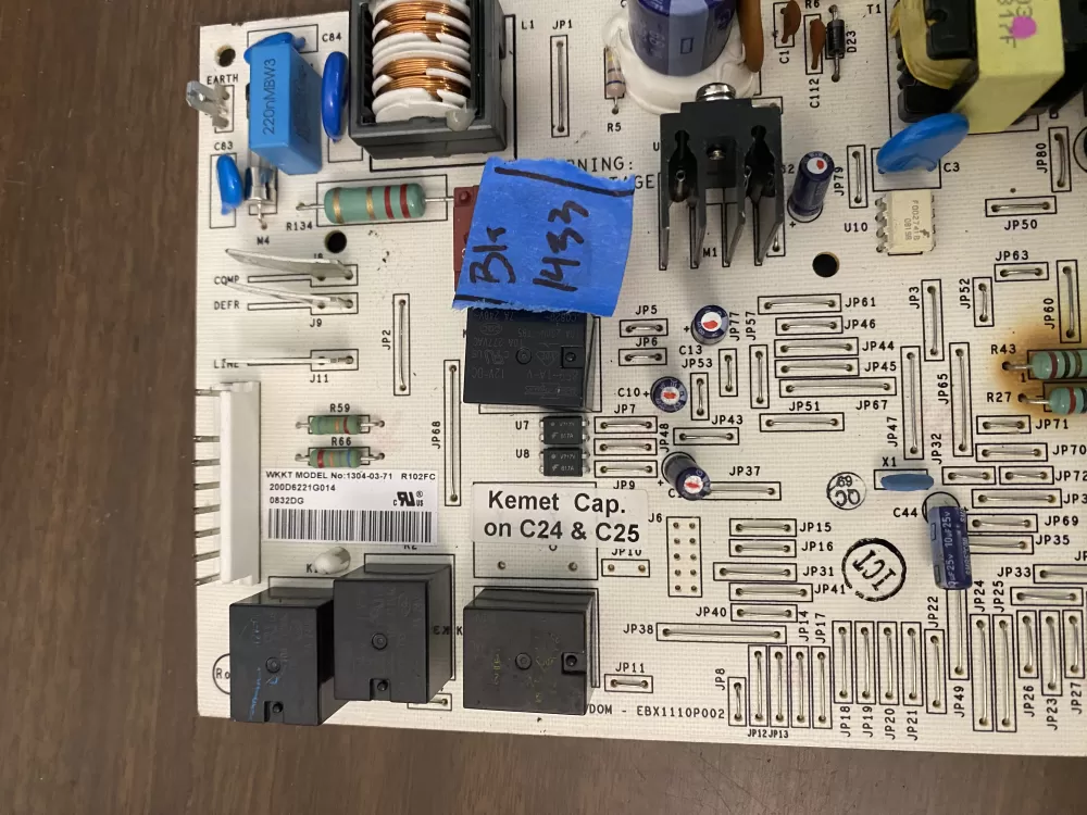 GE Refrigerator Control Board WR55X10942 WR55X10699 AZ96091 | BK1433