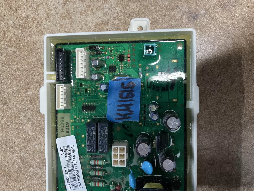 Samsung DC92-01596B DC92-01606B Dryer Control Board AZ9336 | KM1515