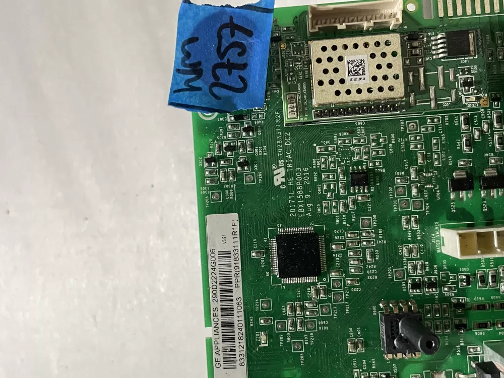 GE WH22X29348 AP6973190 WH18X26796 Washer Control Board AZ197923 | Wm2757