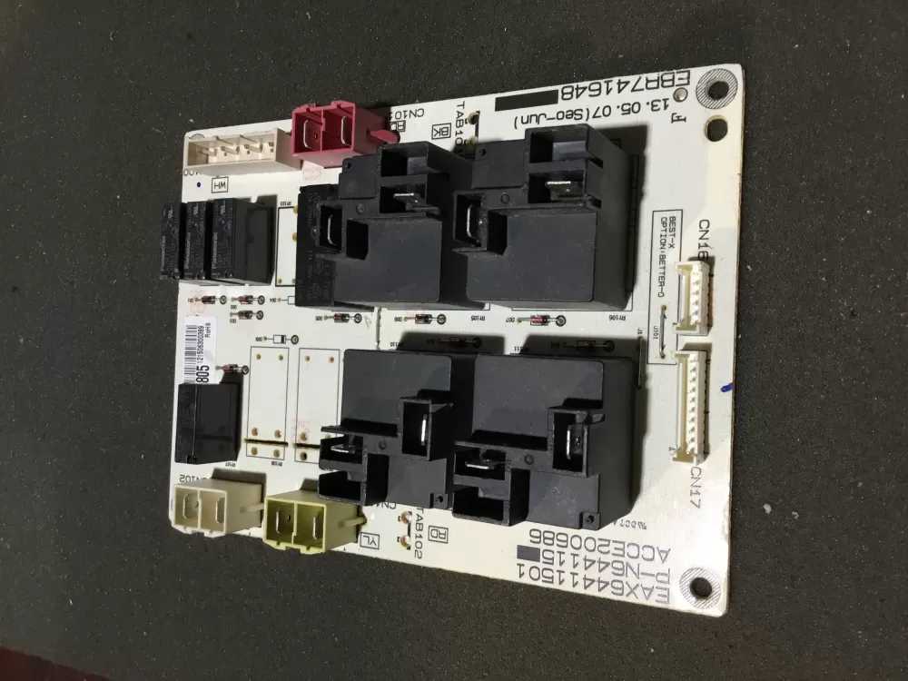 LG EBR74164802 EBR74164805 Range Oven Relay Control Board AZ77410 | NR2056