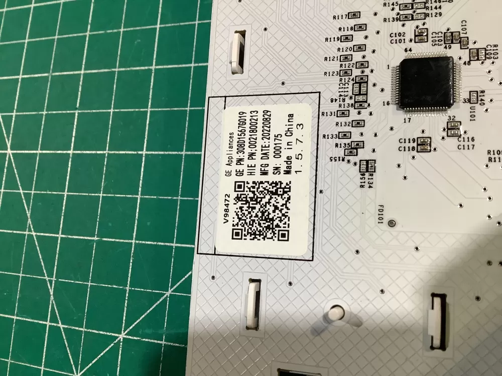 GE 308D1567G004 WH22X34919 Washer Control Board Panel AZ145374 | NR2433