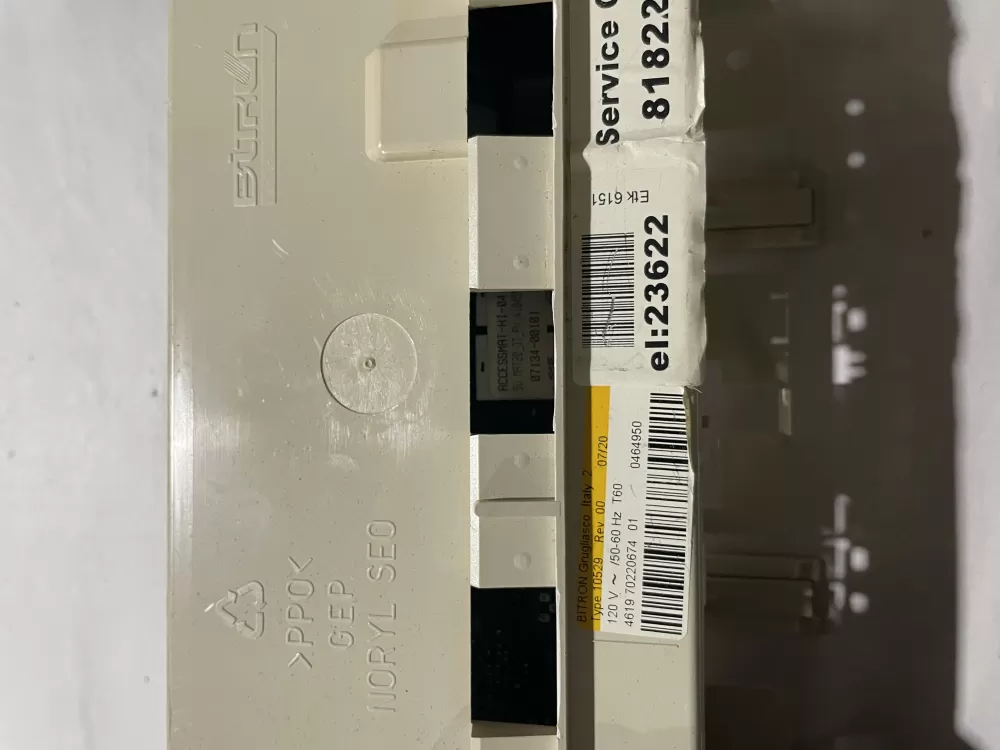 Whirlpool 4619 70220674 01 Washer Control Board CCU AZ200588 | KMV583