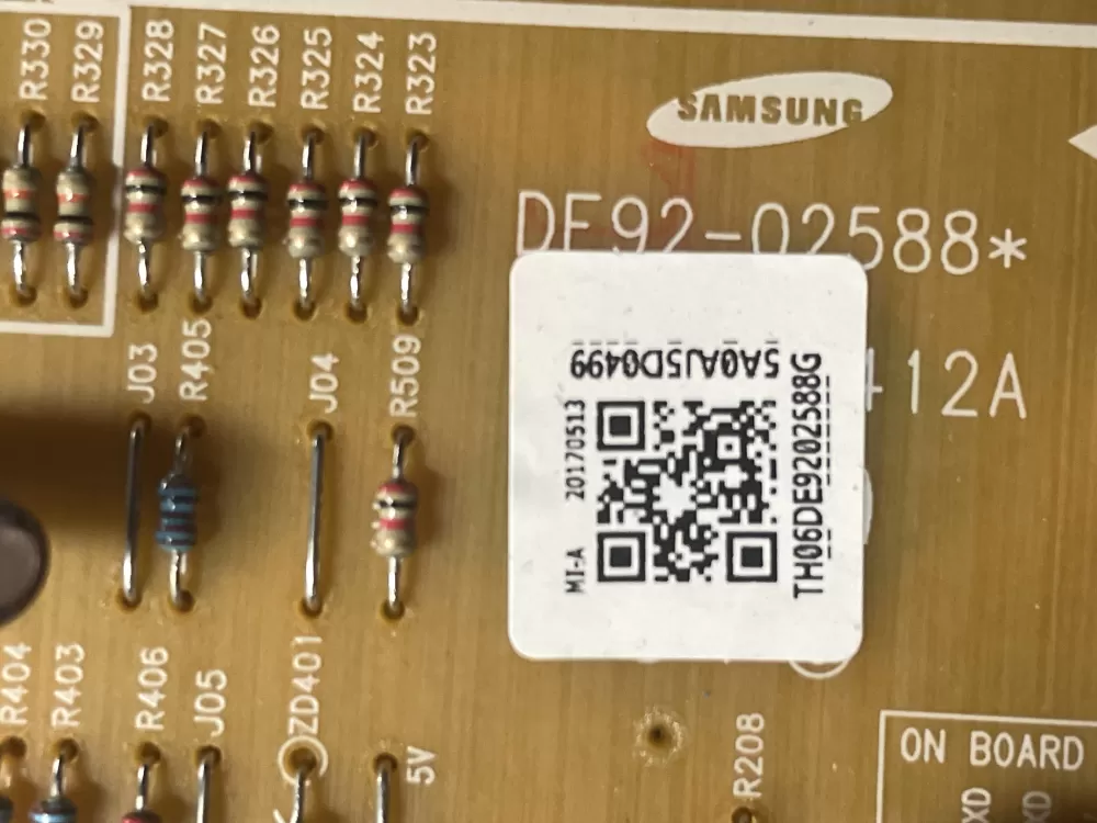 Samsung DE92-02588G Range Oven Control Board AZ14809 | V330
