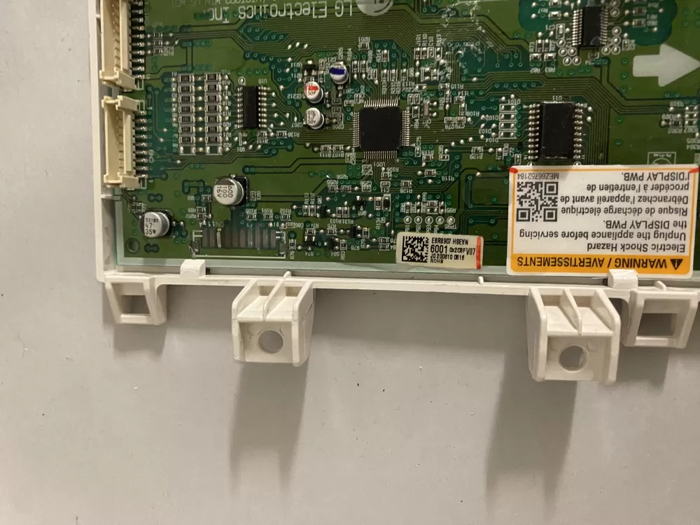 LG EBR89076001 Agl74954050 Washer Control Board Panel AZ197657 | BK2738