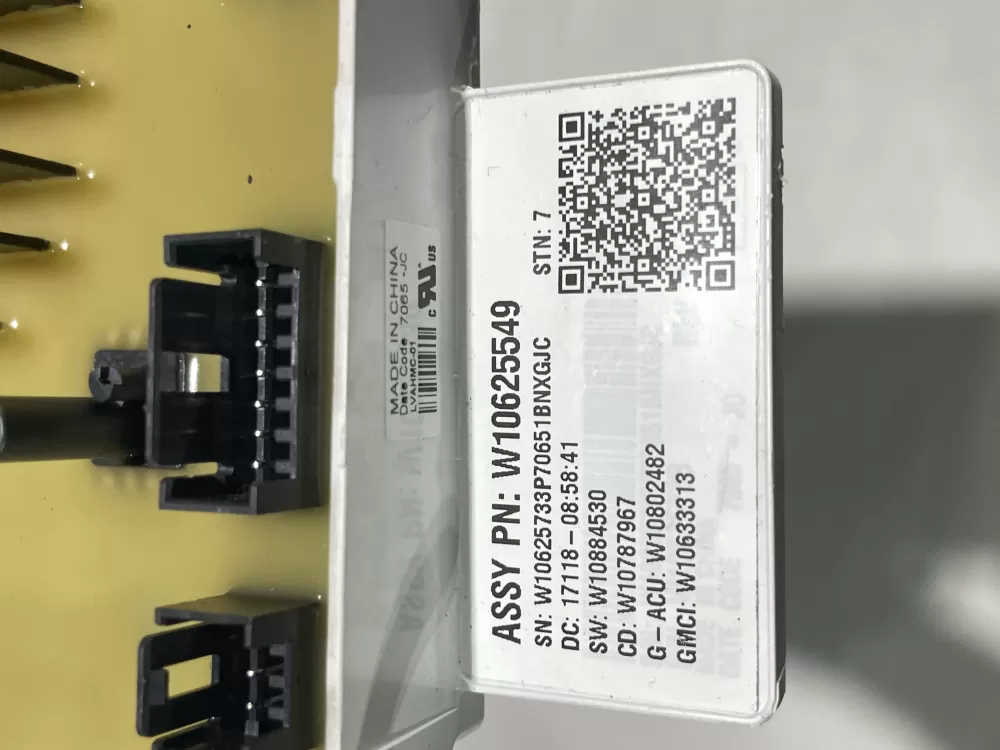 Whirlpool W10625549 W10625688 W10812421 Washer Control Board AZ153317 | Wm2500