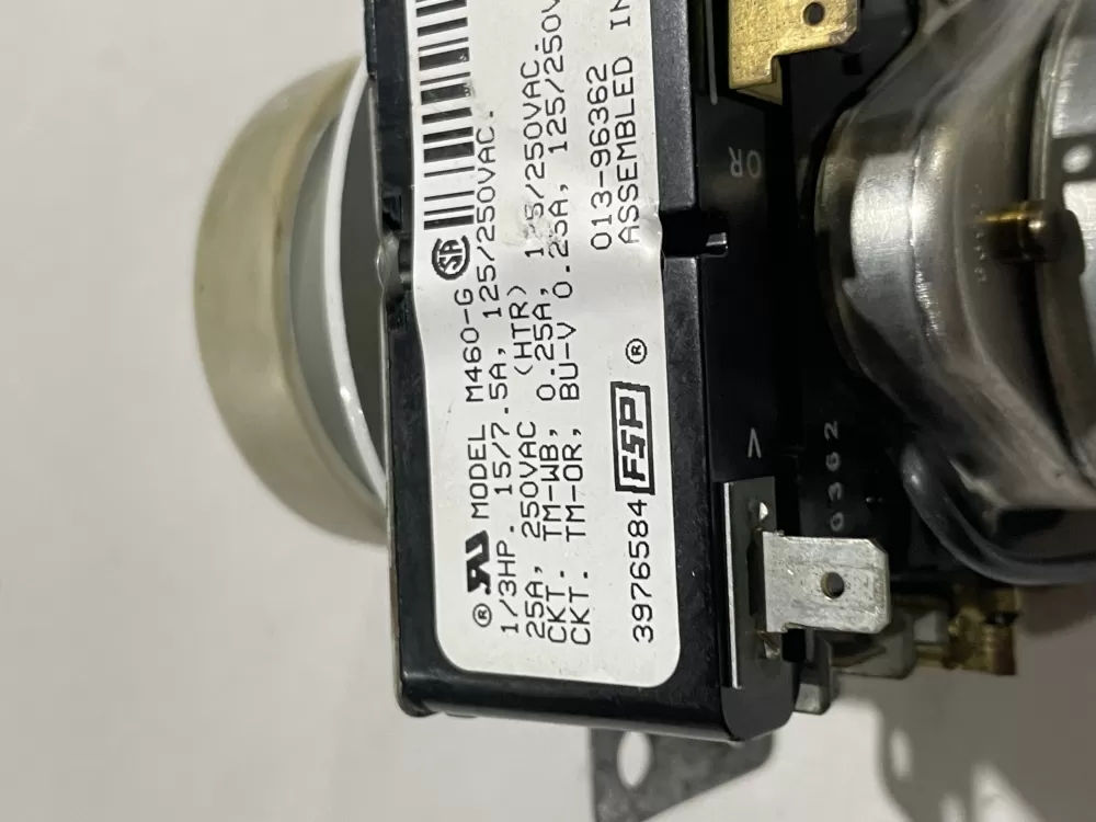 Whirlpool Kenmore Maytag WP3976584 AP6009033 Dryer Timer AZ177148 | Wm350