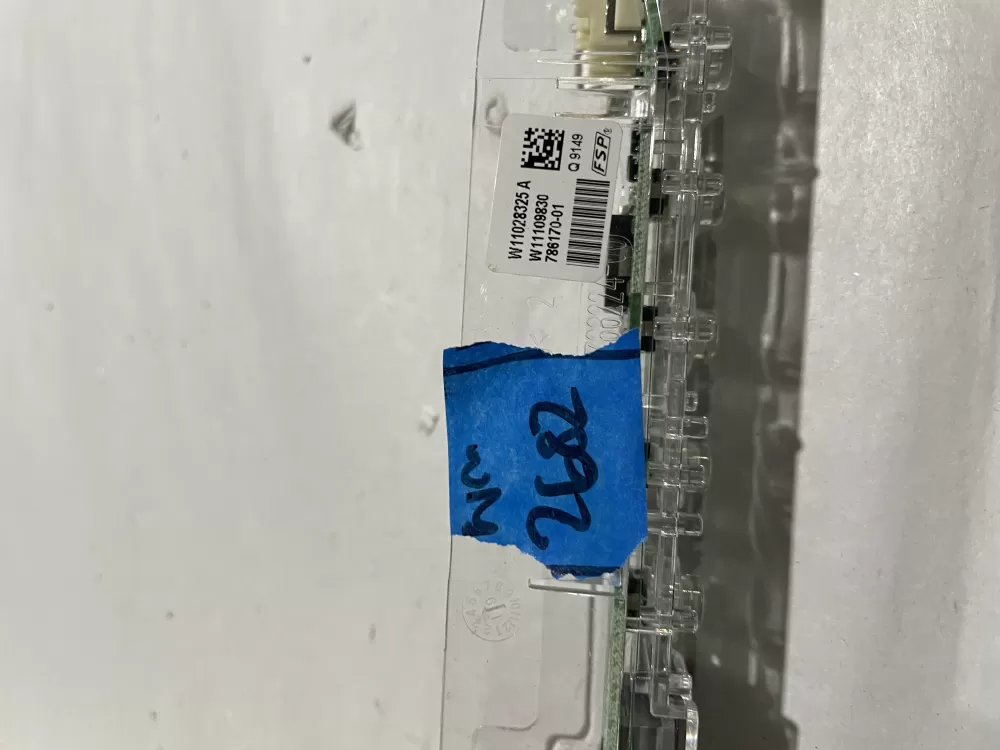 Whirlpool W11028325 Dishwasher User Interface Board AZ186720 | Wm2682
