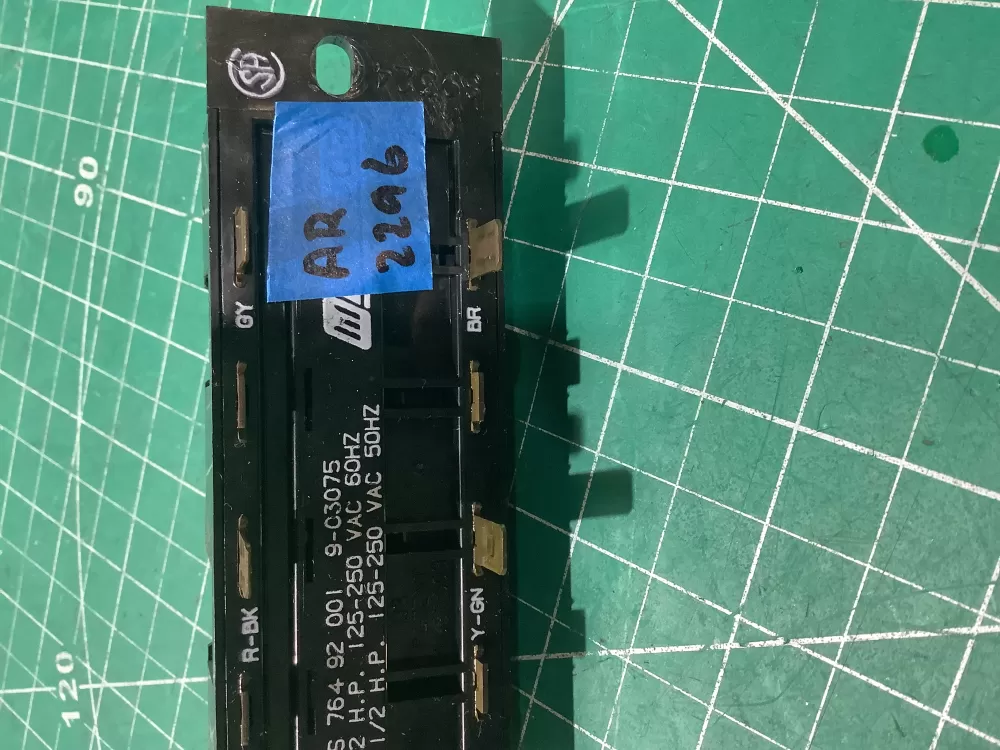 Maytag Dishwasher Switch Assembly 9-03075 AZ191231 | AR2296