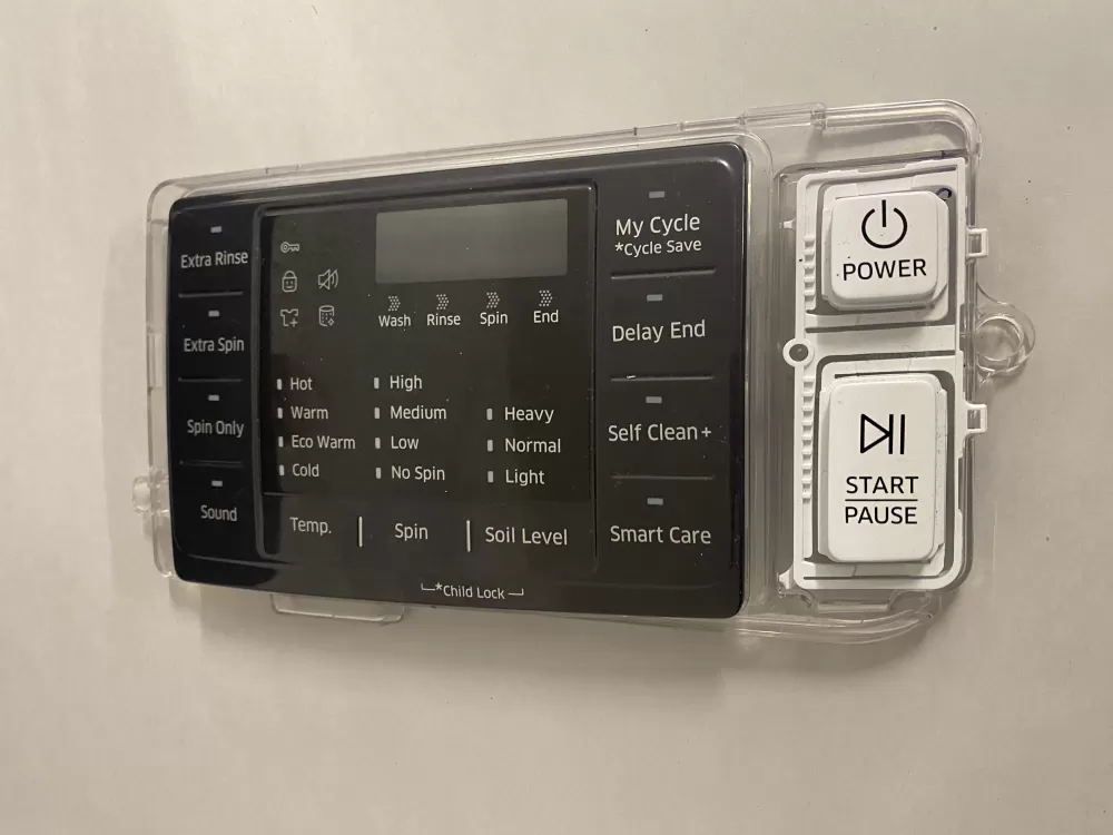 Samsung DC92-01607J  AP6243588  DC94-06643A  DC93-00376D  PS12084833 Dryer UI Control Board