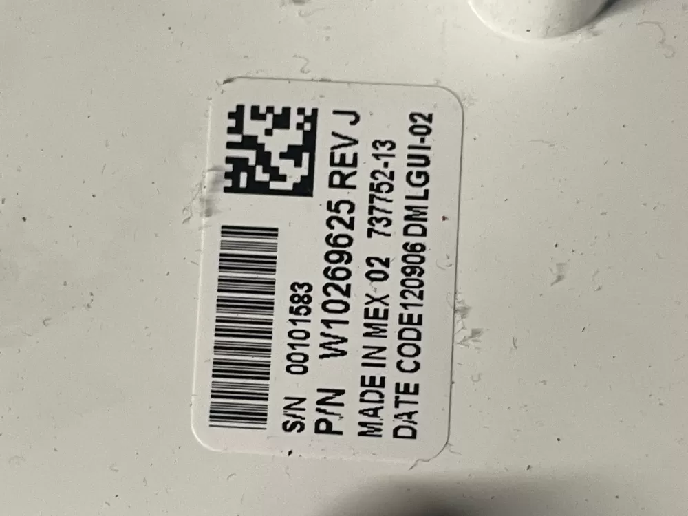 Whirlpool AP6018211 W10269625 WPW10269625 Dryer Control AZ14748 | V187