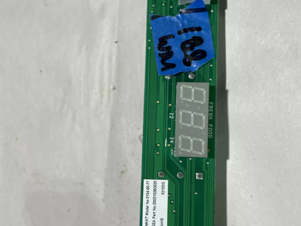 GE 200D1028G020 Refrigerator Control Board AZ152232 | Wm881
