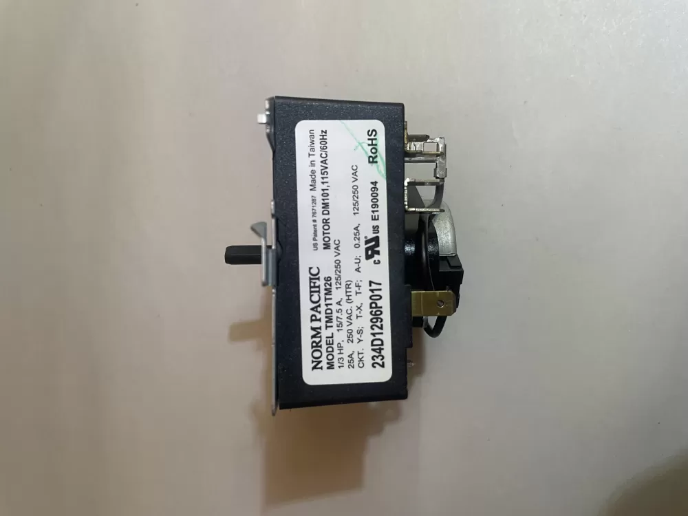 Kenmore  General Electric WE4M521 WE04X22654 PS11721520 234D1296P017 Dryer Timer