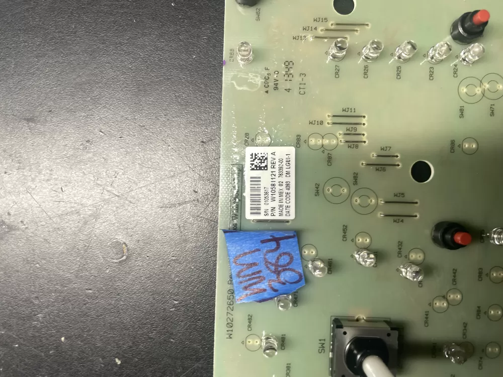 Kenmore Whirlpool W10581121 Washer Control Board AZ36462 | Wm384