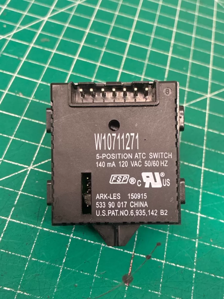 W10913965 Whirlpool Washer Switch