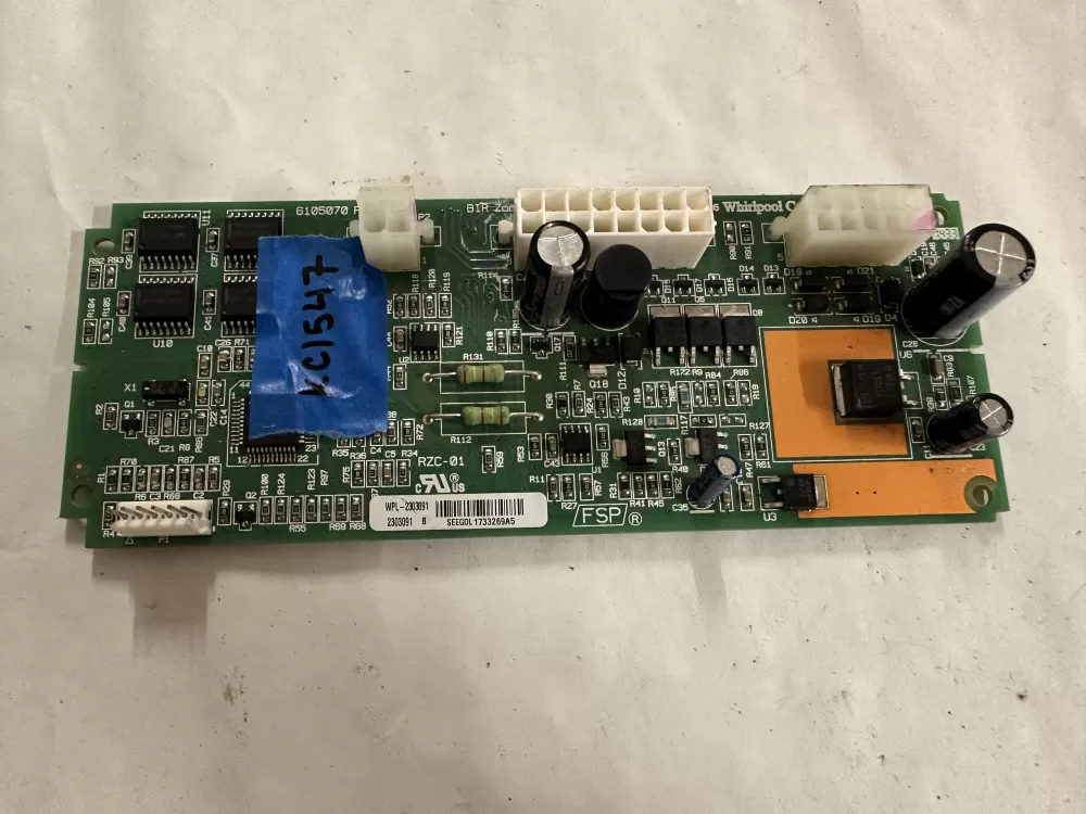 KitchenAid Jenn-Air WP2303091 Refrigerator Control Board AZ138887 | KC1547