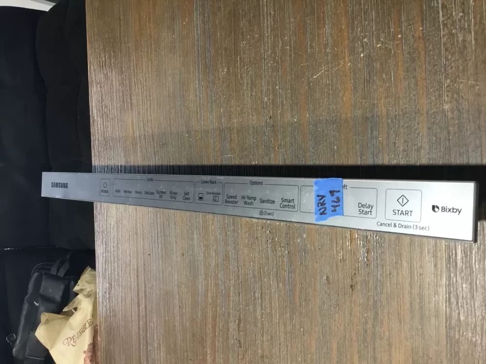Samsung DD97-00609D DD64-00206A Dishwasher Control Panel AZ51787 | NRV469
