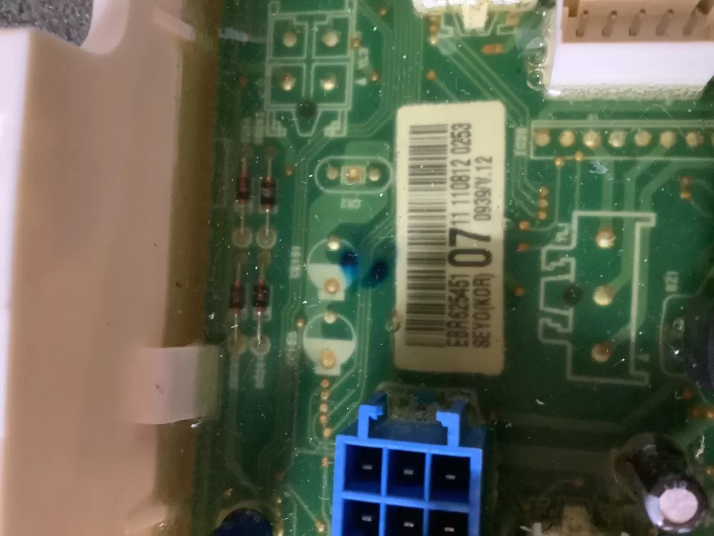 Kenmore EBR62545107 Washer Control Board AZ98993 | NRV477