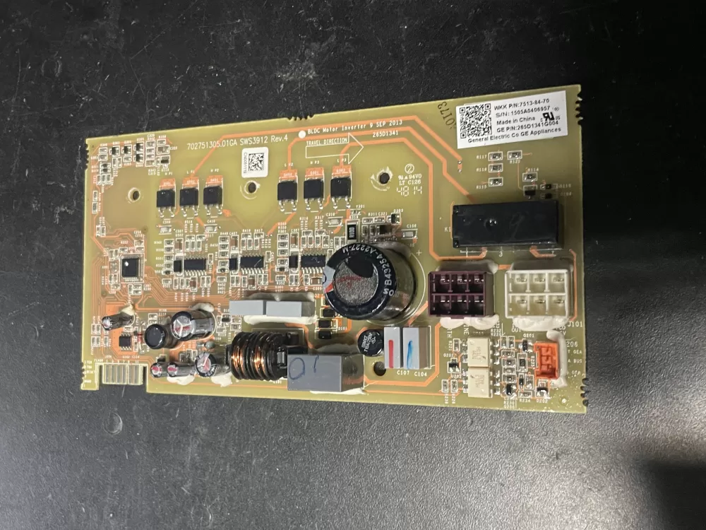 GE 265D1341G004 Dishwasher Control Board