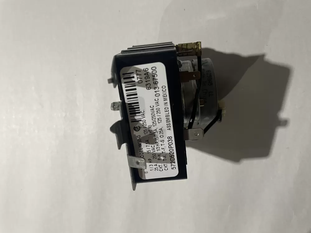 GE General Electric 572D520P038 Dryer Timer