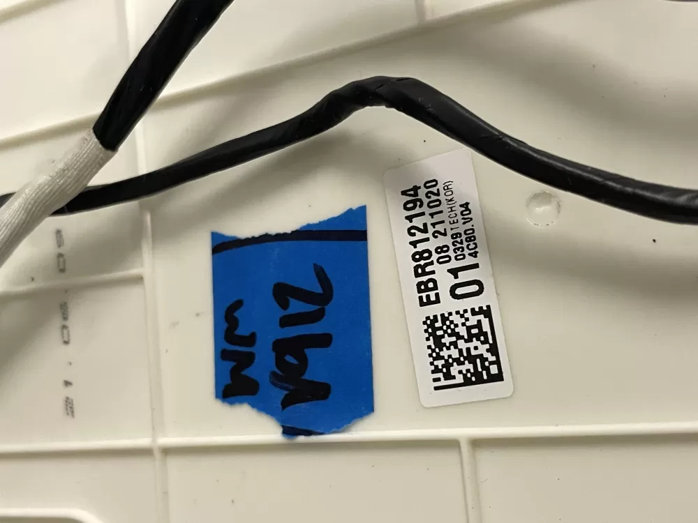 LG EBR81219401 Dryer Control Board User Interface AZ204840 | Wmv912