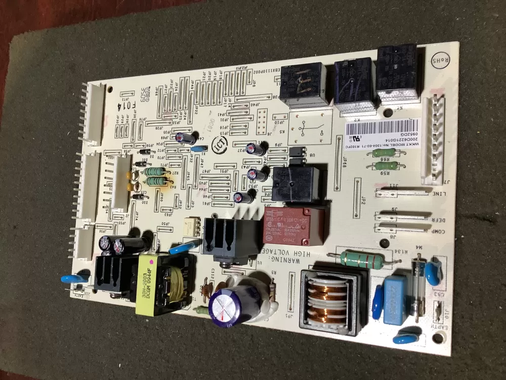 GE WR55X10942 WR55X10699 200D6221G014 EBX1110P002 200D6221G016 Refrigerator Control Board
