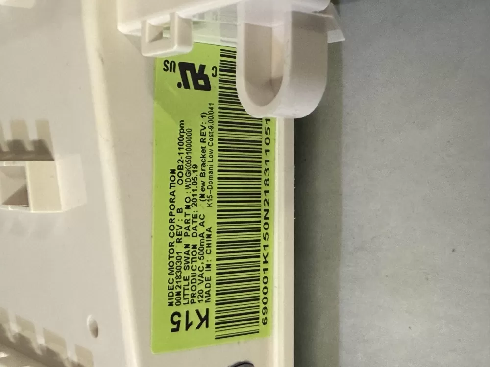 GE 00N21830301 WH12X10457 Washer Control Board AZ221971 | KMV212