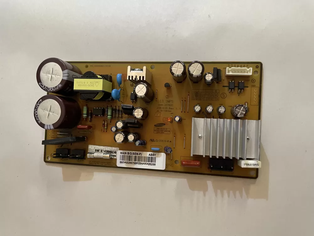 Samsung DA92 00768D Refrigerator Control Board Inverter AZ143622 | KM2413