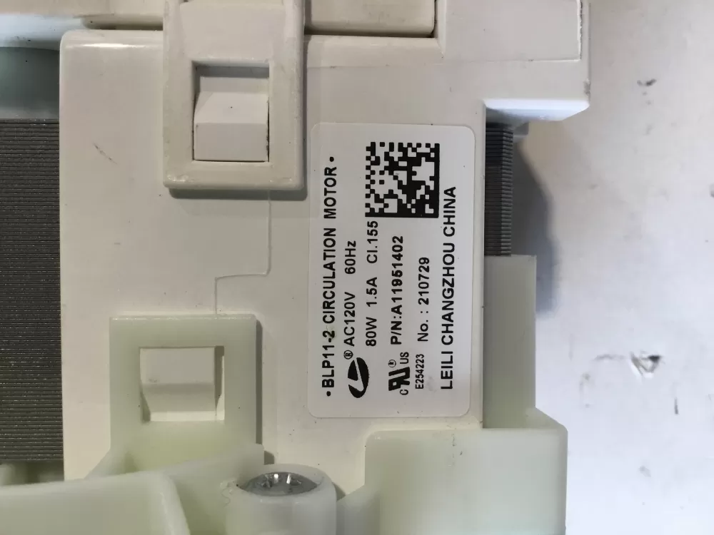 Frigidaire A11951402 5304519906 AP6840161 Dishwasher Pump Motor