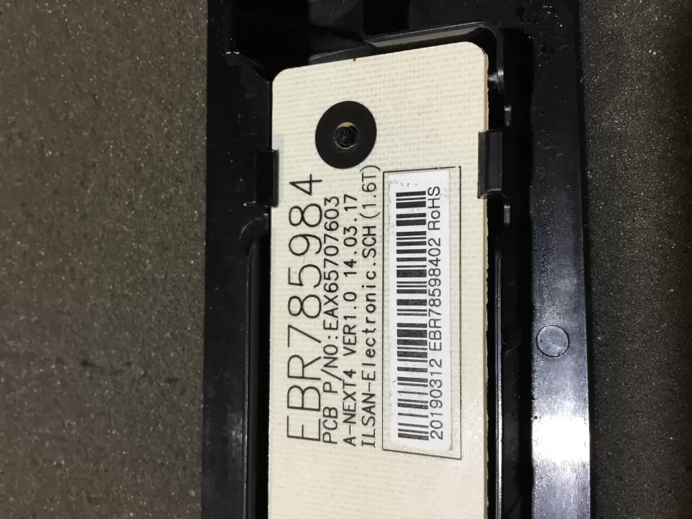 LG REFRIGERATOR CONTROL/DISPLAY BOARD PART # EBR78598402 AZ75530 | NR1932