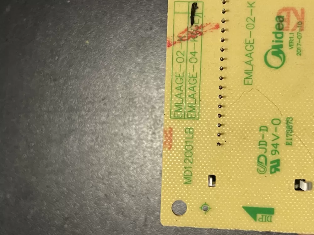 GE MD12001LB EMLAAGE-04- 17170000008243 Microwave Control Board AZ30055 | WM947