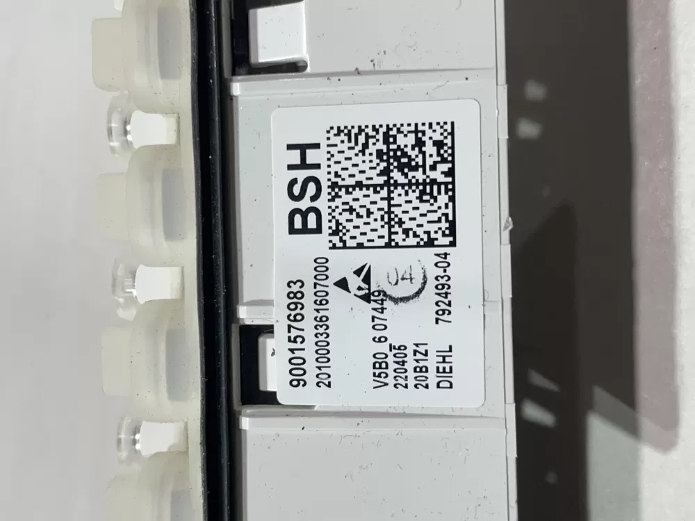 Bosch 9001576983 Dishwasher Control Panel AZ145765 | Wm2435