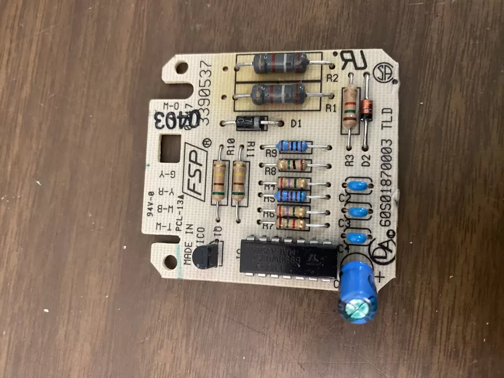 Whirlpool  KitchenAid  Kenmore  Maytag WPW10476828  AP6022061  8558178  3020655  3390537R  8558178R  PS11755390  60S01870003 Dryer Moisture Sensor Control Board