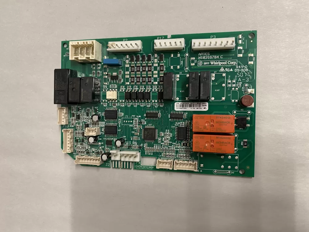 Whirlpool  KitchenAid W10801162  WPW10675033  AP6023728  4449160  PS11757074  W10675033  W10811365  W10852119 Refrigerator Control Board