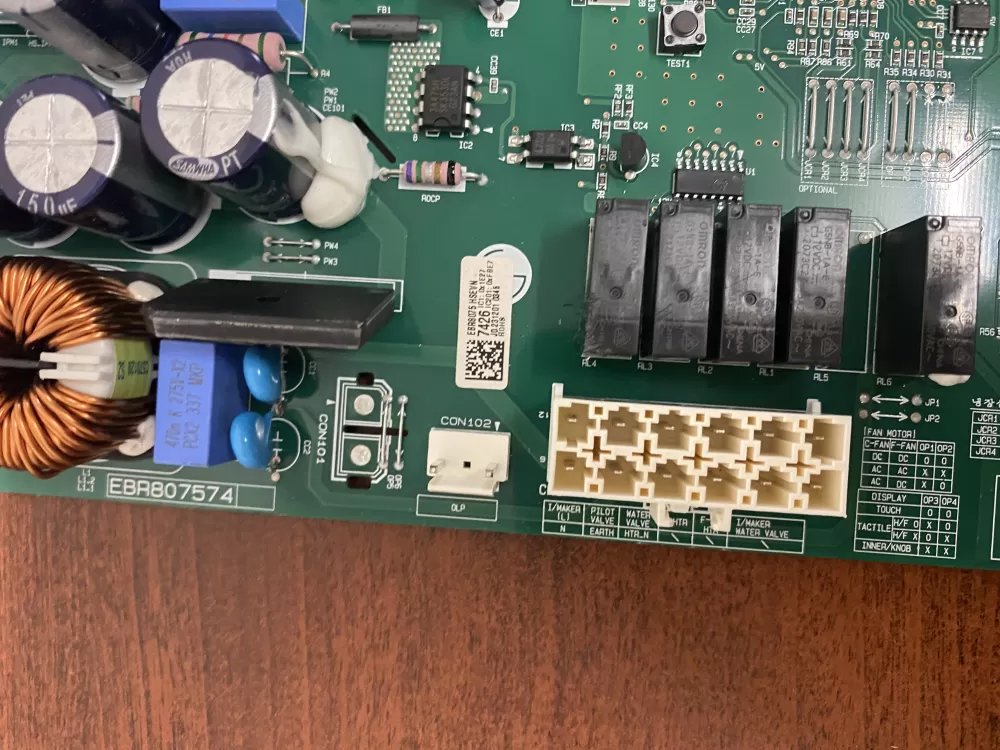LG EBR80757426 Control Board PCB Assembly AZ42738 | BK1742