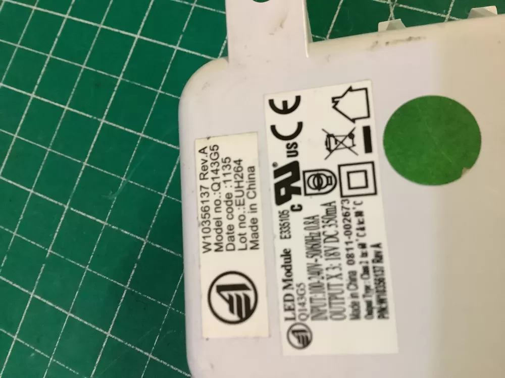 Whirlpool W11038857 Refrigerator Inverter Control Board AZ208787 | NR945