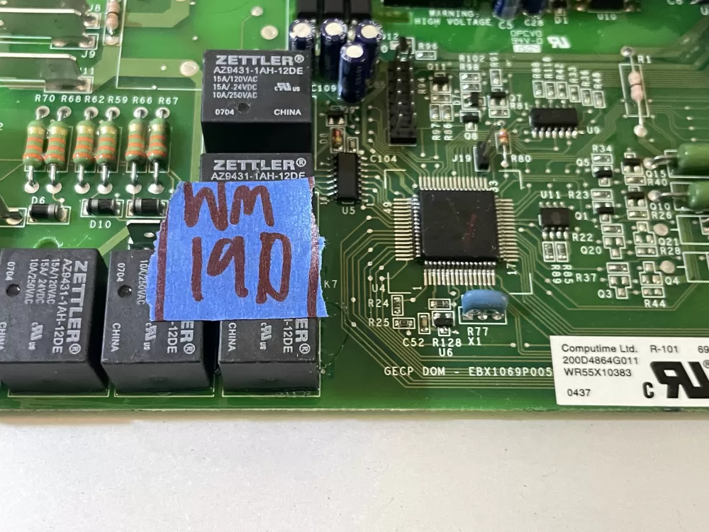 GE WR55X10560 200D4864G011 Refrigerator Control Board Main AZ109225 | Wm190