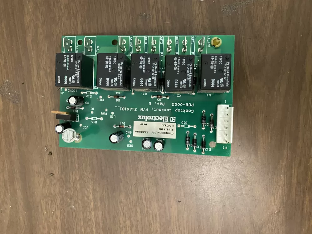 Frigidaire  Kenmore AP3768449 316418100 316418101 PS977959 Range Control Board